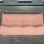 Togo Set lounge 5 pezzi velluto a coste rosa 4