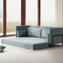 Chill by SLS Sofa 3-Sitzer Velour Lux Dark Green 5