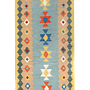 Kilim Gashgai Teppich Mehrfarbig 0