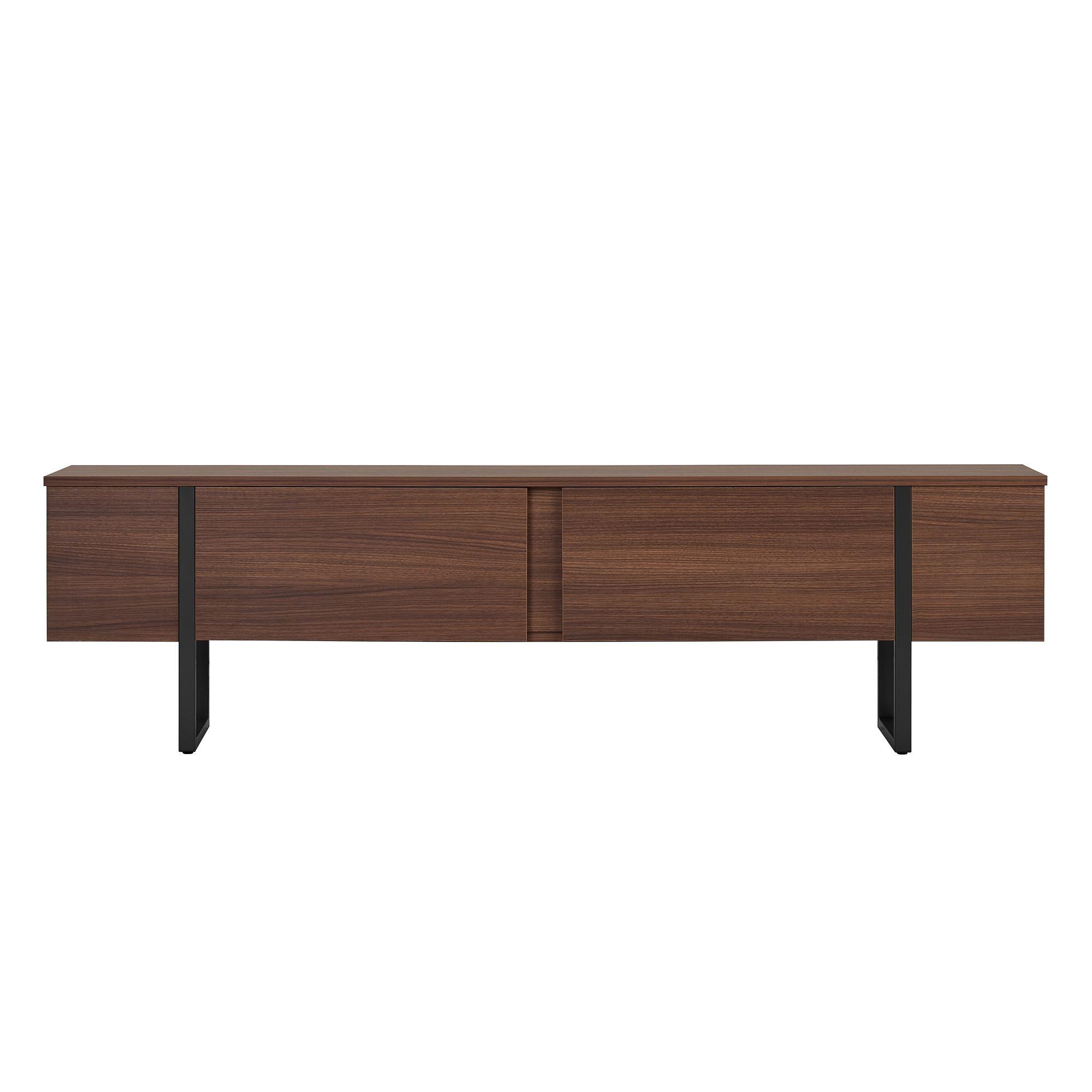 Onera Sideboard Walnuss-Optik Schwarz 7