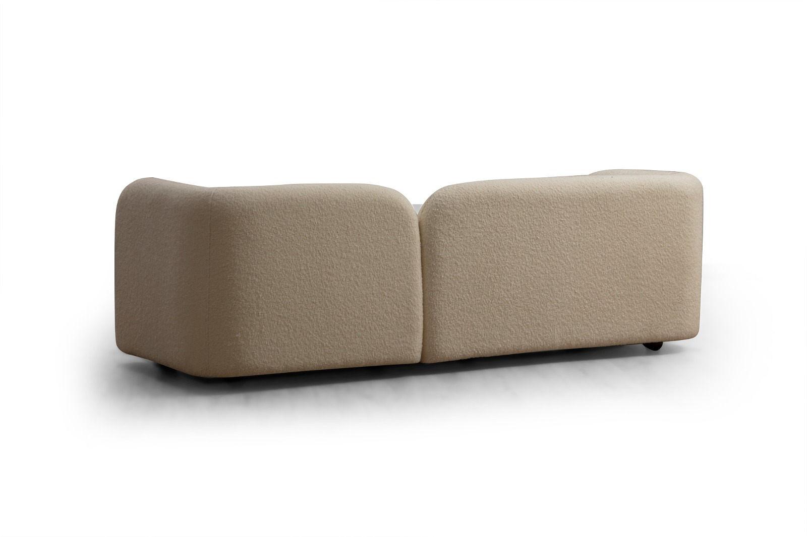 Victoria 3-seater sofa cream 4