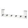 Celano Door Coat Rack Stainless Steel Silver 1