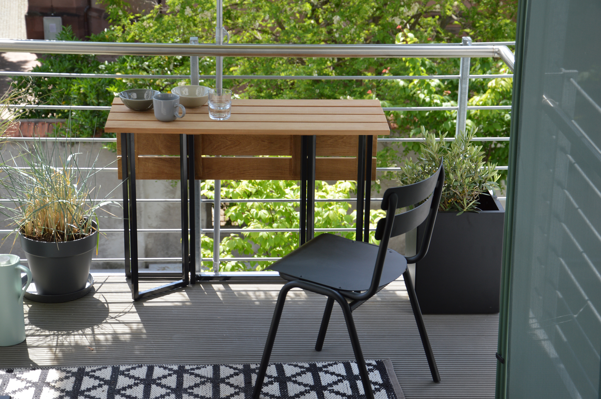 Time Klapptisch Outdoor Braun 6