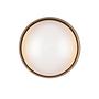 LED-Deckenleuchte Locarno Kunststoff 1-flammig Taupe / Gold 4