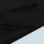Teppich Baumwolle Schwarz 70x140cm 3