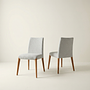 2x Ines Dining chair wood beige 0