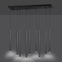 Pendant Light Selter Type B 9-Light Black 0