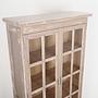 Display cabinet Oak 1980s 6