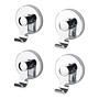 Vacuum-Loc Haken Irun (4er-Set) Edelstahl / ABS Chrom 0