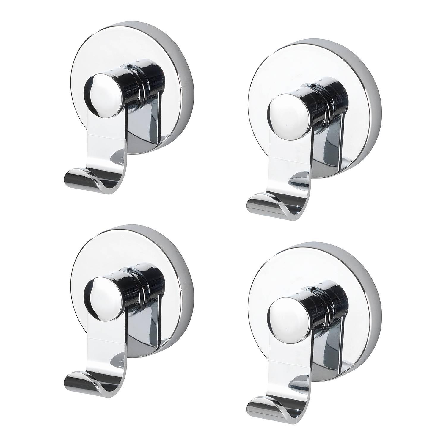 Vacuum-Loc Haken Irun (4er-Set) Edelstahl / ABS Chrom 0