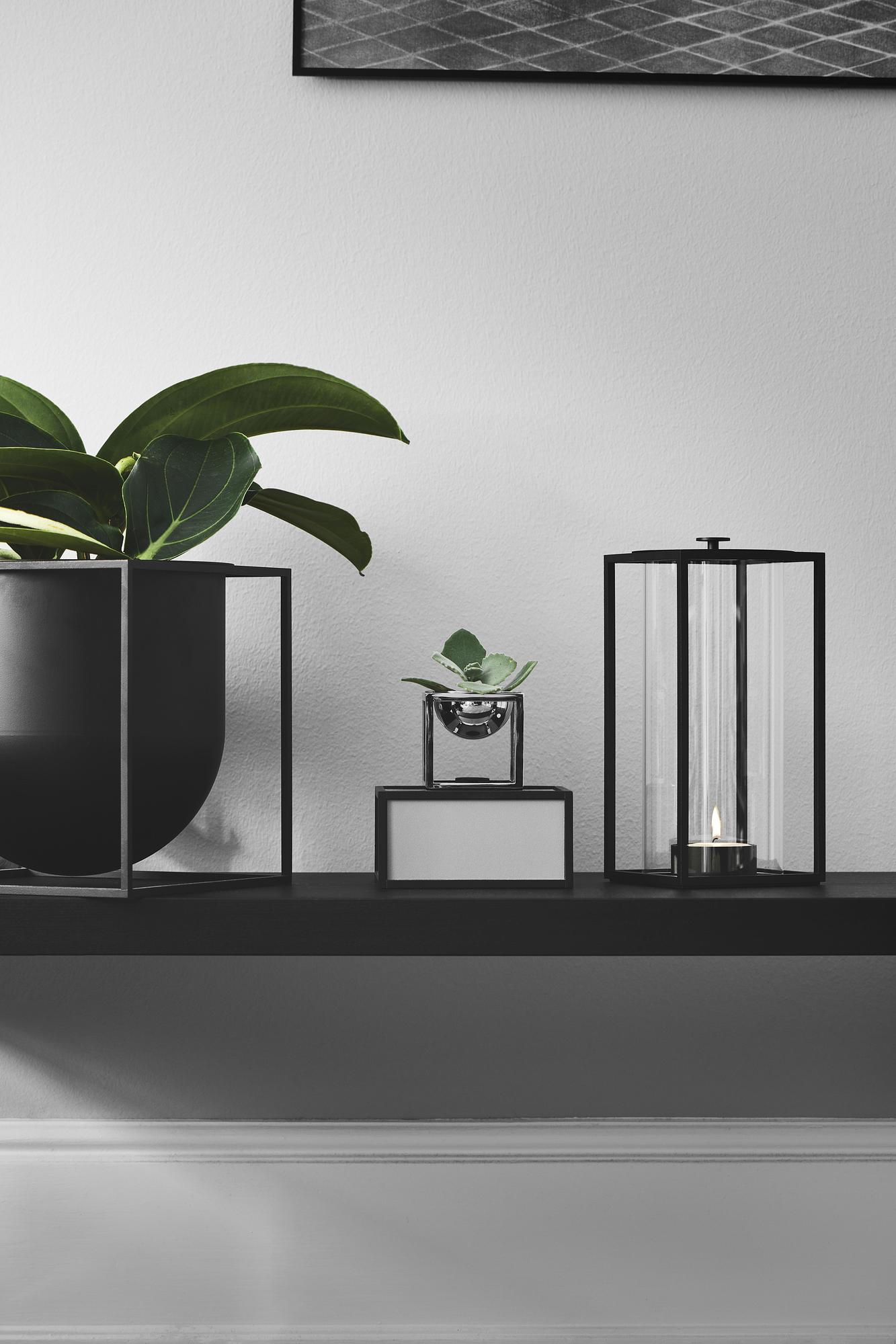 Kubus Bowl Mini Metall Schwarz 3