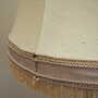 Vintage Floor Lamp Metal Textile Gold 1970s 4