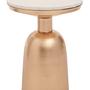 Amira side table with marble top 1