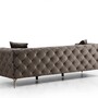 Sofa 3-Sitzer Textil Anthrazit 7