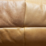 Togo Sofa 3-Sitzer Pull-Up-Leder Kamelbraun 6