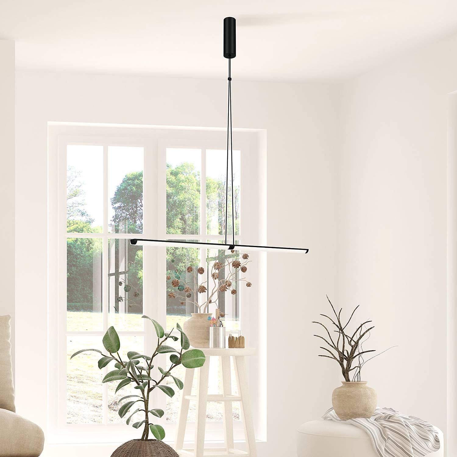 1-Flammig Supersymmetry LED-Pendelleuchte Glas Aluminium 0