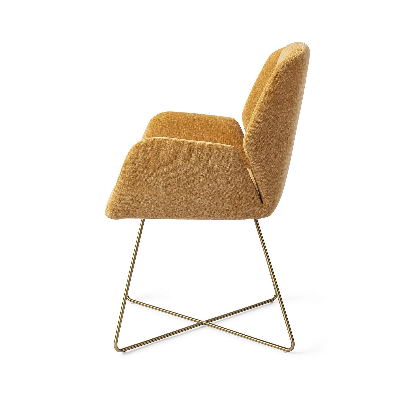 Myoko Dining chair Golden yellow 1