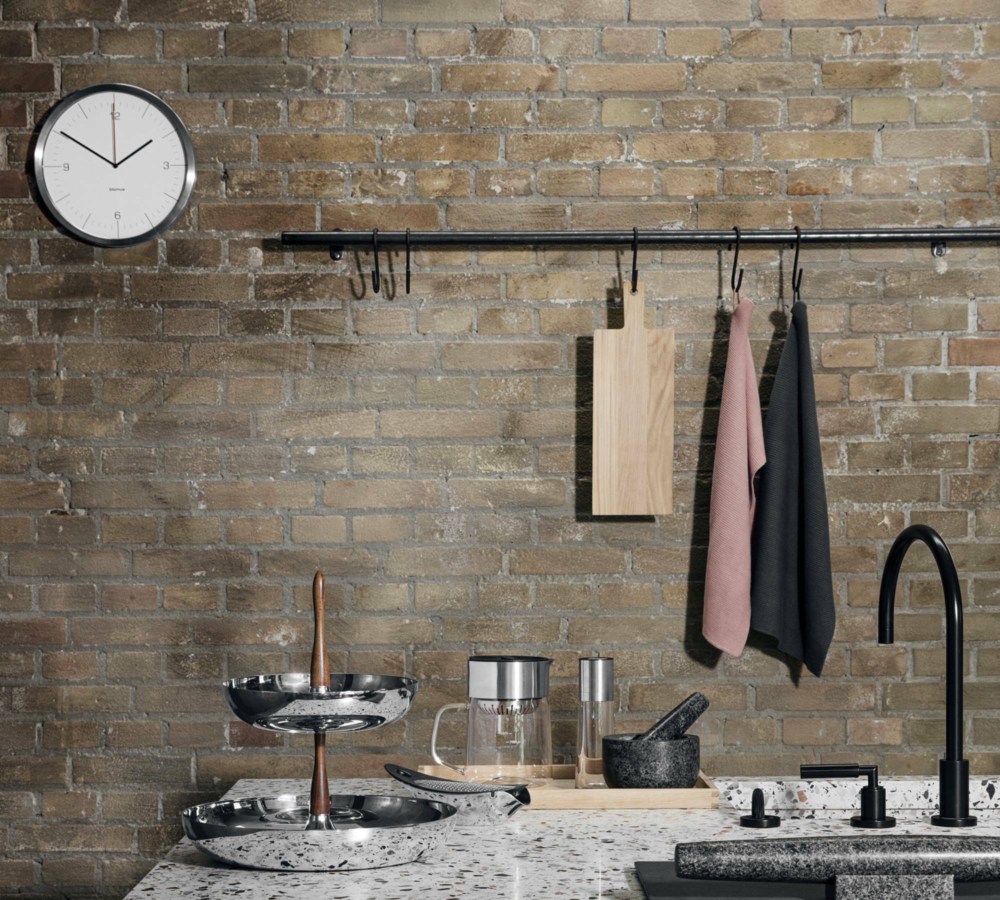 Crono Funkuhr Schwarz 65437 Wanduhr 2