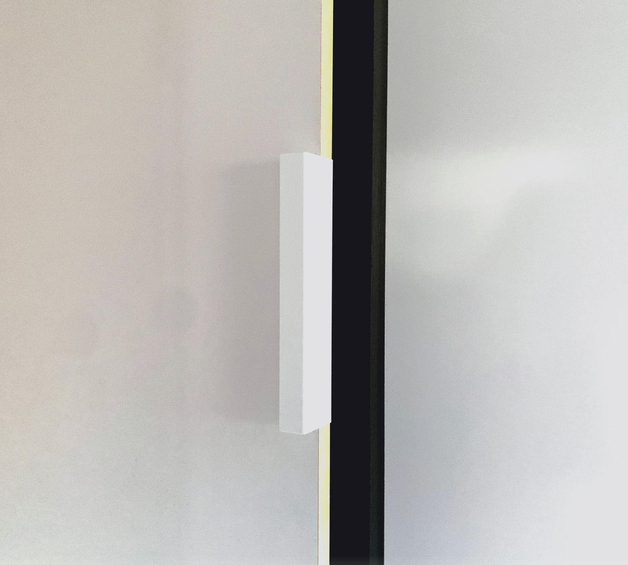 02 Door handle Steel Powder-coated White 1