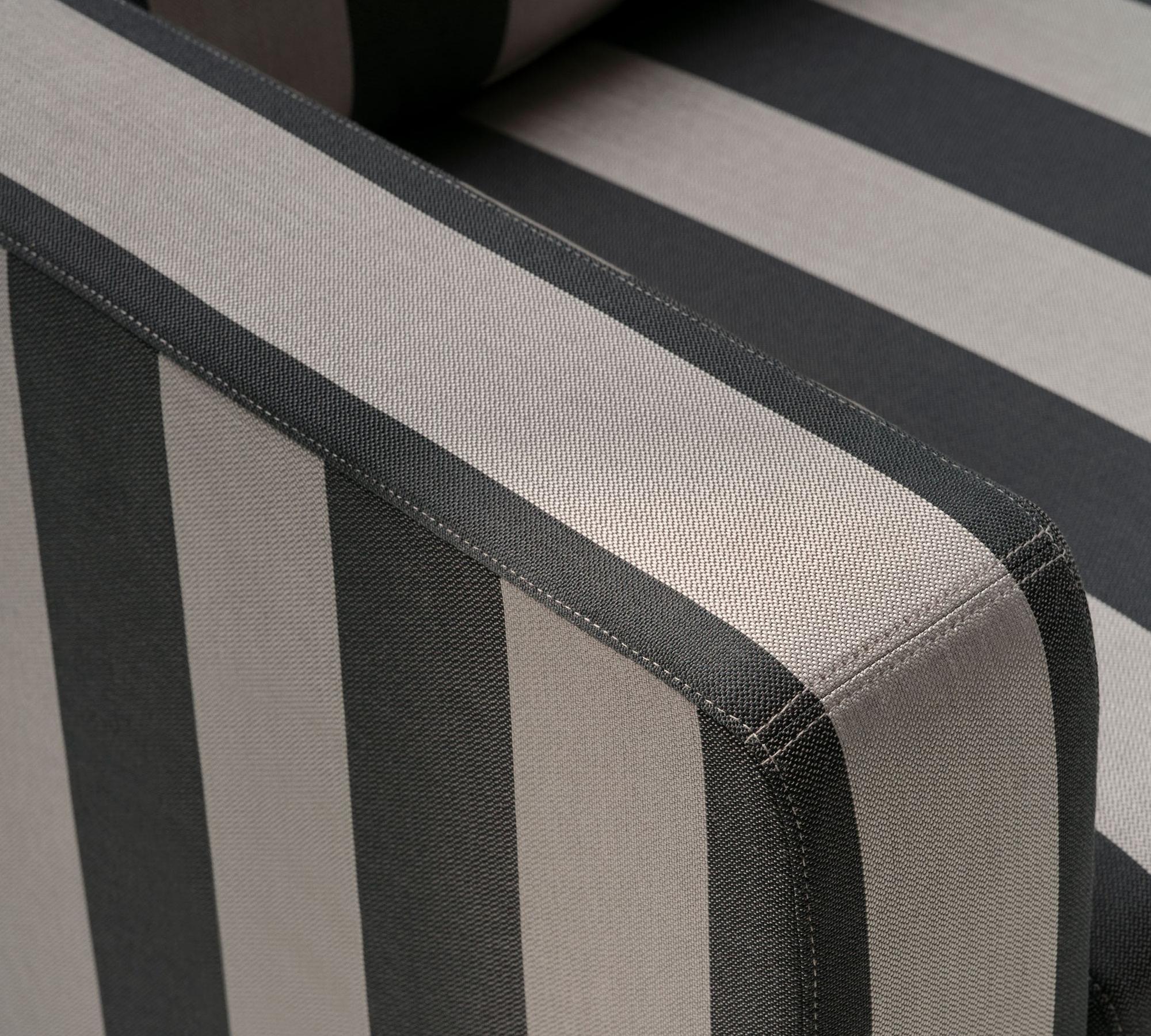 Dylan Sofa 4-Seater Line Latte Black 4