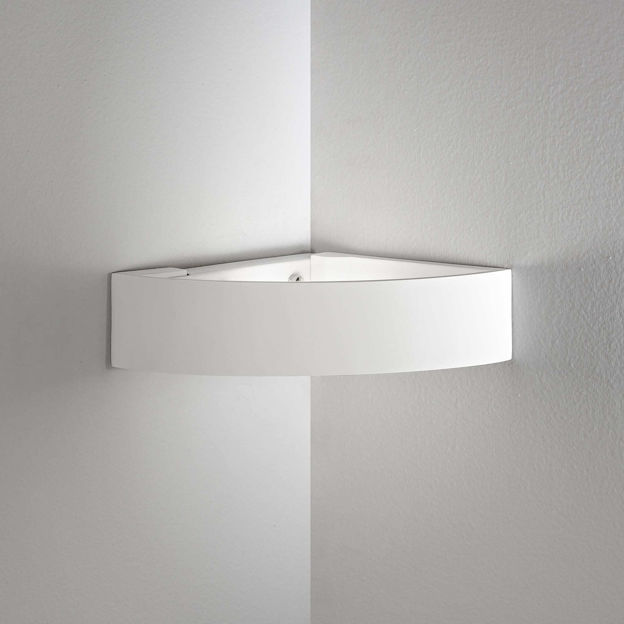 Wandleuchte Mykonos Satiniertes Glas Gips 3