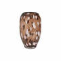 Jali Vase Medium Glas Braun  0