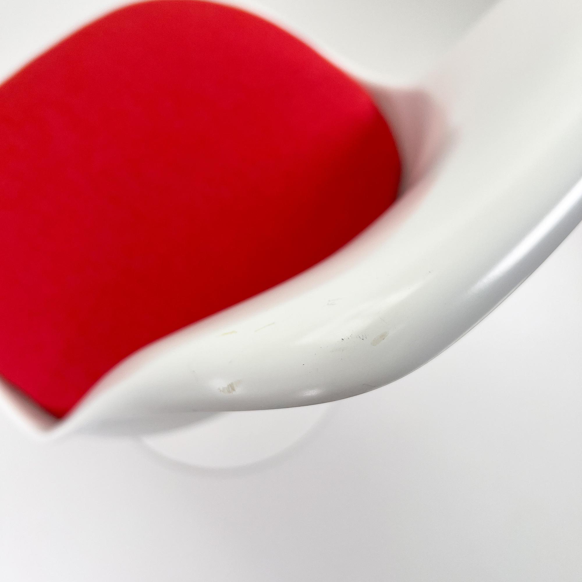 Saarinen Tulip Sidechair White 1