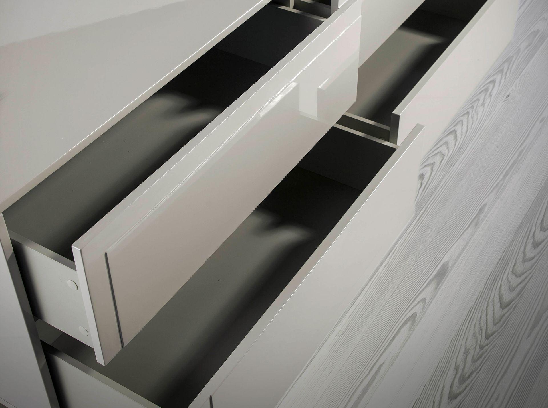 Sideboard Walnussfurnier Creme 5