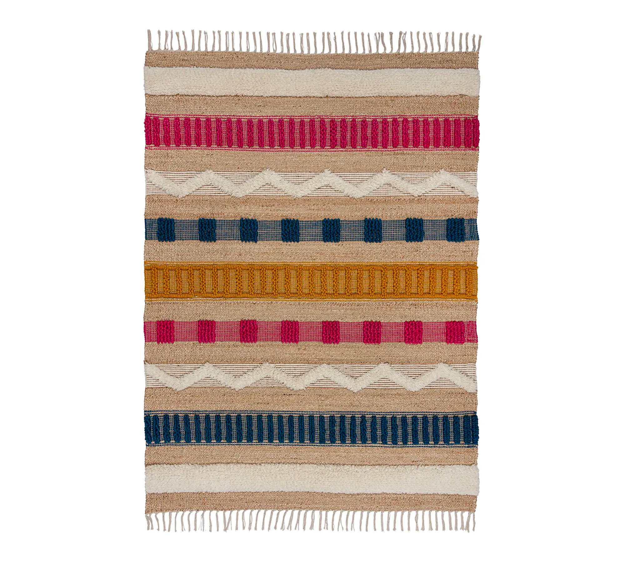 Medina Rug Jute Natural Multicolored 120 x 170 cm 0