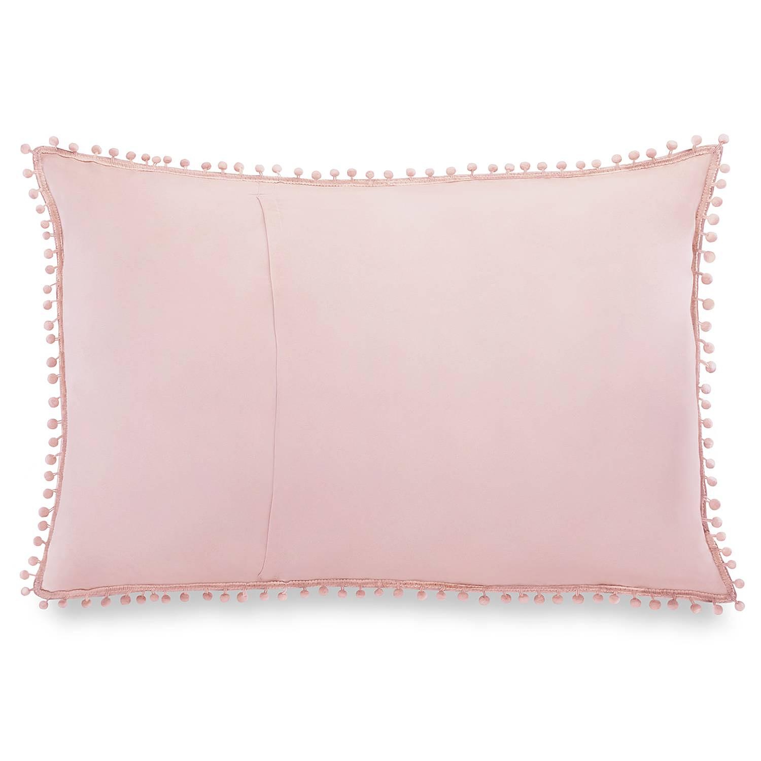 2x Ladore Pillowcase Polyester Light Pink 70 x 50 cm 1