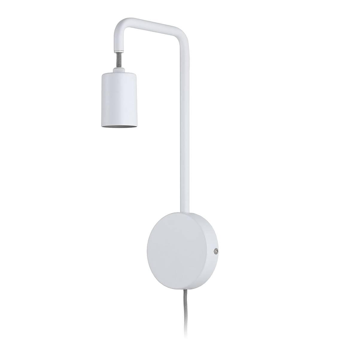 Wall lamp Calvani I Aluminum 1-light White 3