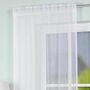 Vorhang Textil Weiß 0