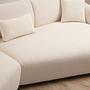 Mentis Corner Sofa Cream 3