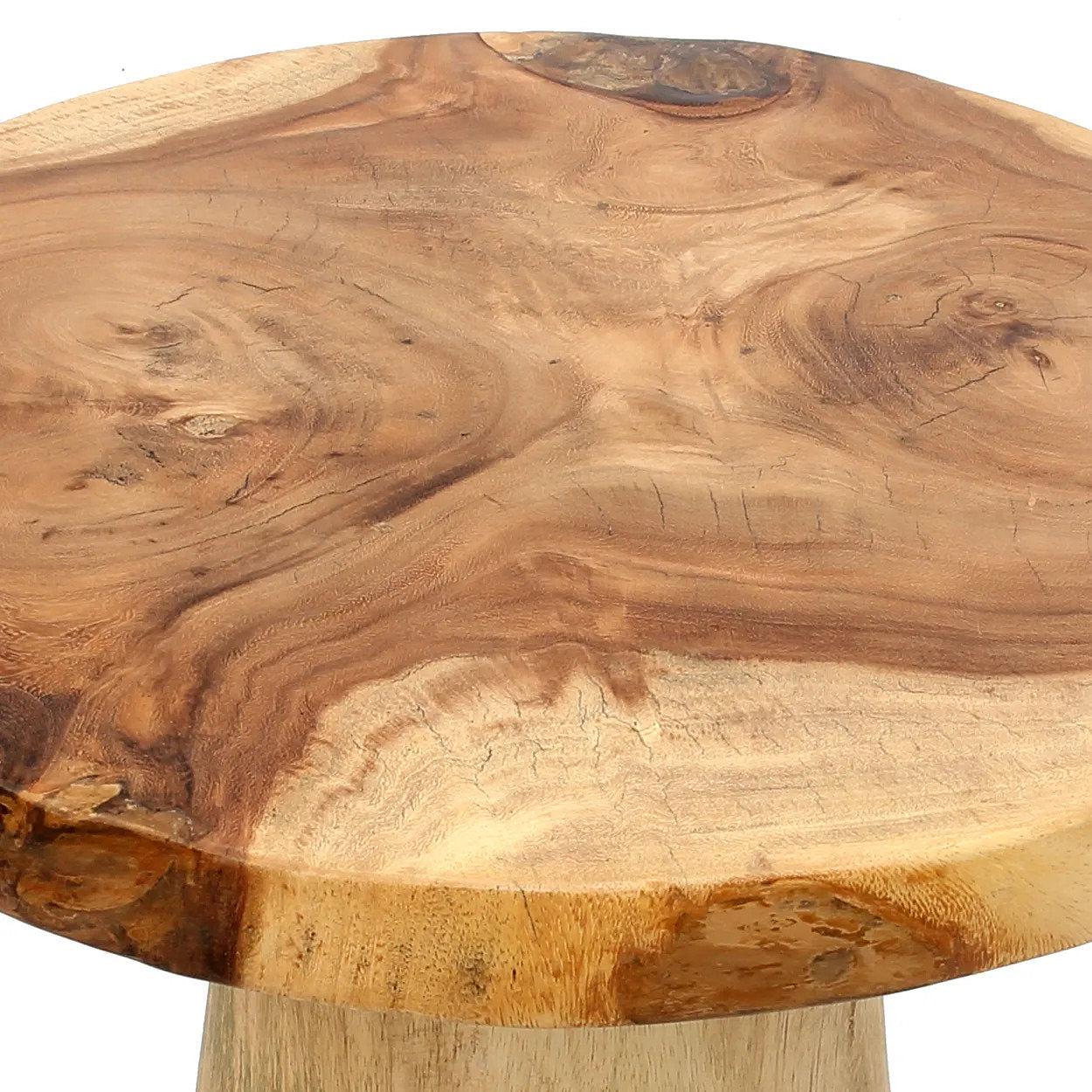 Il tavolino Timber Conic naturale ø50cm 6