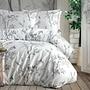 Einzel Bett- & Kopfkissenbezug Set Baumwolle Weiß 1