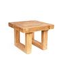 Teak wood side table Natural 0