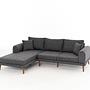 Seren Sofa Récamiere Links Anthrazit 6