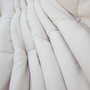 Togo Sessel und Ottoman Set Textil Off-White 9