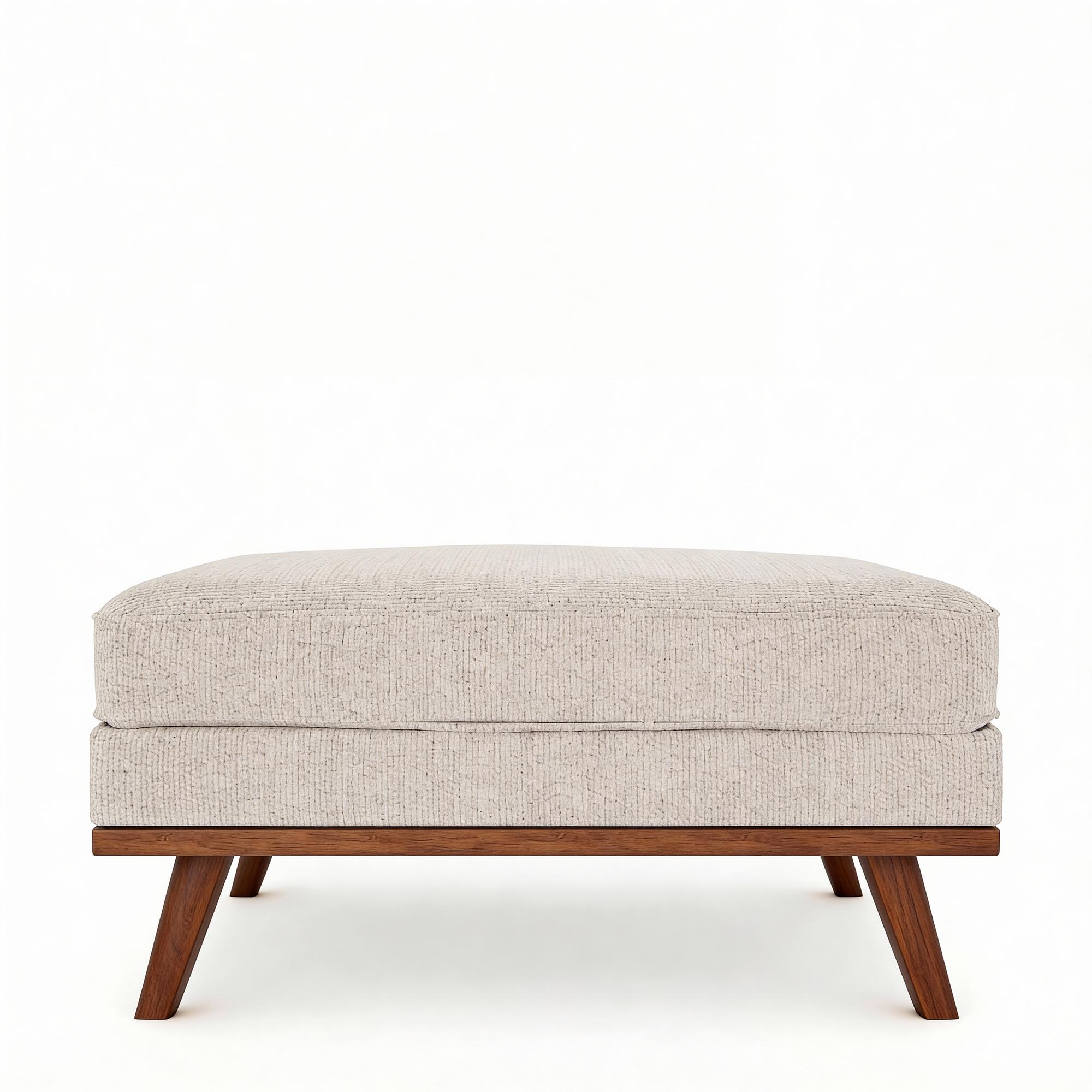 Stool Japandi Fabric Beige 3