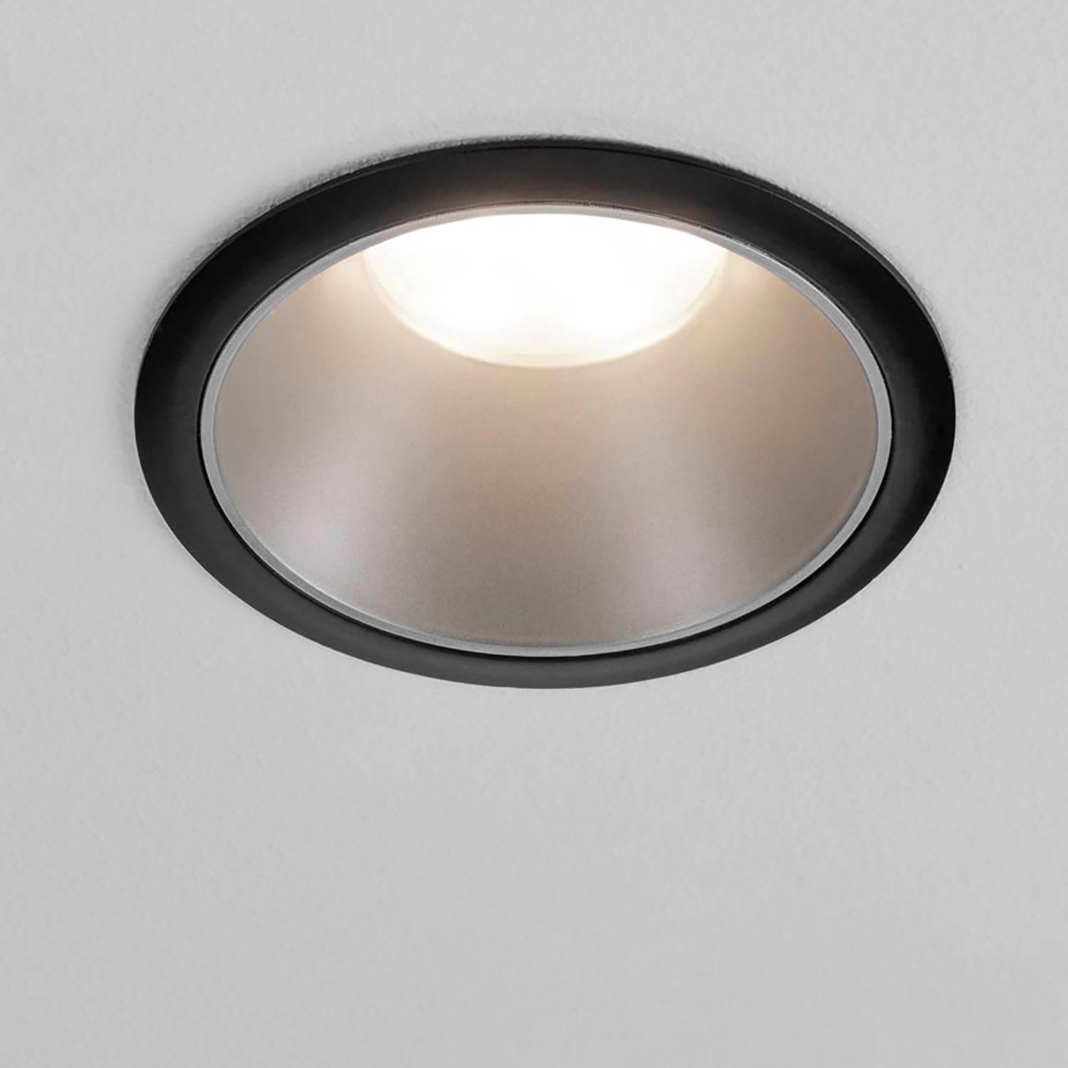 3x Cole Coin Einbauleuchte-Set Aluminium Schwarz 3