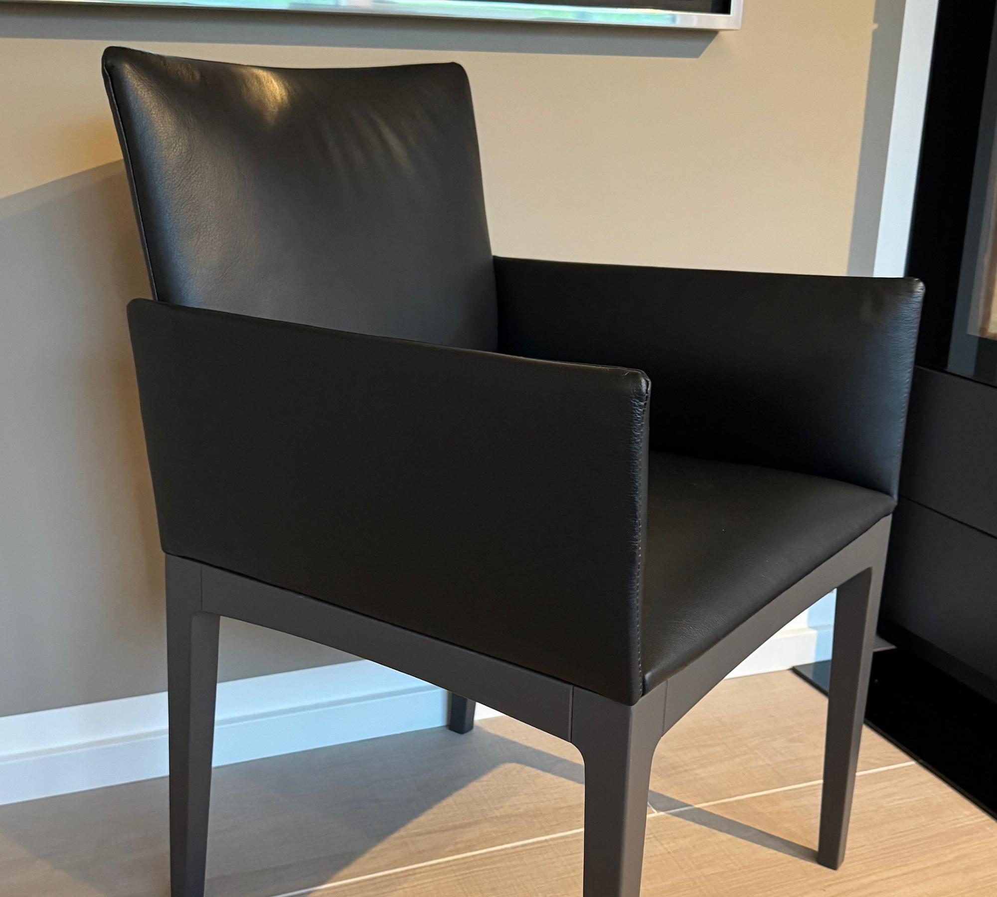 6x Kollektion Bono Stuhl Leder 3