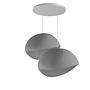 2-Flammig Wabi Sabi Driftgrains Pendelleuchte Beton Grau 6