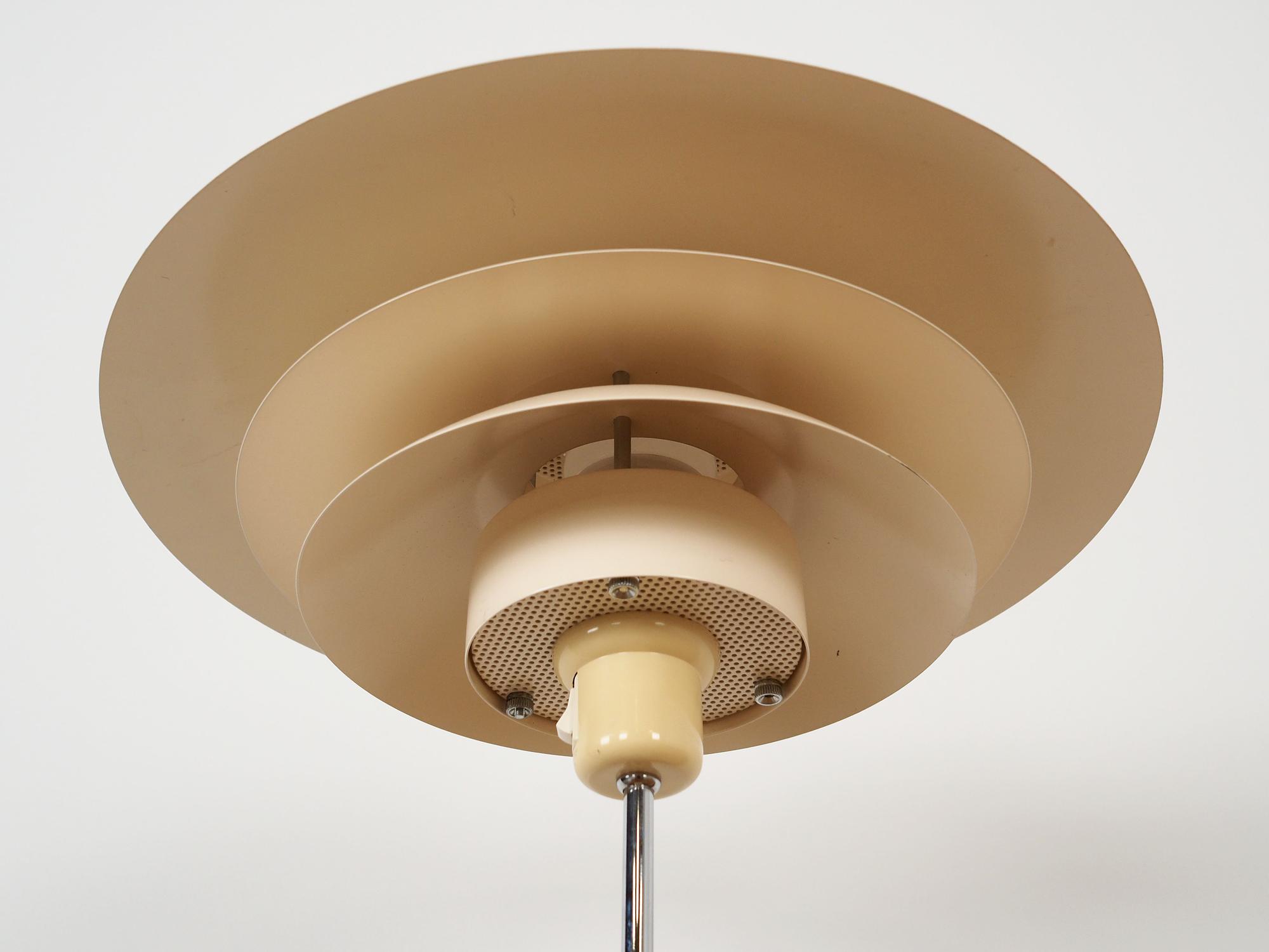 Tischlampe Metall 1970er Jahre 12