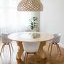 NEMO Table Wood Glass Natural 0