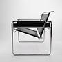 Wassily Chair Chrome Black 4