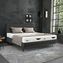 Arc™ Form Bed with adjustable frames Grey 180 x 200 2