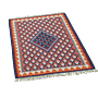 Kilim Senneh Teppich Braun 2
