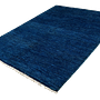 Gabbeh Teppich Wolle Blau 3
