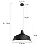 Blackmoon Pendelleuchte Aluminium 1-flammig 3