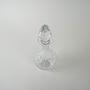 Crystal Carafe Transparent 1970s 6
